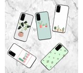 Bonita funda de cactus para Samsung Galaxy S7 Edge Plus S9 S20Plus S20ULTRA S10lite S225G S10 samsungS22plus5G