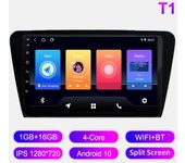 Radio de coche Android para Skoda Octavia 2014-2020 Reproductor multimedia Unidad principal Navegación GPS estéreo BT WIFI 1 + 16 GB 1+16GB