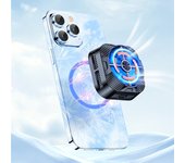 Radiador Peltier de semiconductores magnéticos para teléfonos móviles X79, refrigerador de juegos con clip trasero X94 para iOS y Android.