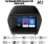 8 pulgadas 2Din para Hyundai IX35 Tucson 2 LM 2009-2015 con botón perilla Android coche Radio estéreo reproductor de vídeo Multimedia navegación GPS 1+32GB 1+32GB