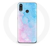 Coque pour Huawei P20 Lite Fond rose bleu