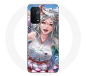 Coque pour Oppo A54 5G Yamato One Piece Anime