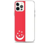 Coque Télephone Drapeau Singapur - iPhone 12 Pro