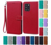 Funda A31 para Samsung Galaxy A31, funda de piel tipo cartera con tapa para Samsung A31, funda A 31 A315F, funda de silicona suave For Samsung A31 amarillo