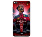 Coque Maniacase pour Huawei P8 Lite 2017 Lewis Hamilton Ferrari officiel