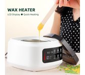 Máquina calentadora de cera eléctrica de 500ML, máquina de depilación cera-derretimiento, calentador de fusión de cera depilatoria, olla calentadora de cera, depiladora CHINA