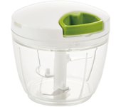 Picadora Bunbun Chopper Pro 3 cuchillas Apto para lavavajillas Grande 700 ml K&A blanco
