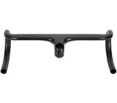 Manillar de bicicleta de carretera integrado de fibra de carbono con potencia de 420 x 90 mm