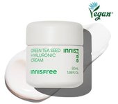 [Moisture soothing] Innisfree Green Tea Seed Hyaluronic Acid Cream 50ml, Korea cosmetics
