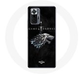 Coque pour Xiaomi Redmi Note 10 Pro Game of Thrones Saison 8 Le Trône de Fer La maison Stark Logo L'hiver arrive