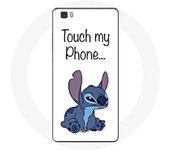 Coque pour Huawei P8 Lite Lilo et Stitch mignon Fond blanc