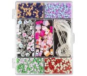 Kit DIY bijoux - Mix créatif - Mélange de bonbons - Couleurs pastels