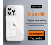 Funda ultrafina transparente de TPU anticaídas para iPhone 14 Pro y Apple 15 iPhone 13 Pro 6.1"