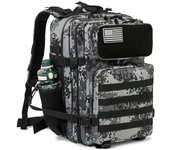 Mochila de supervivencia, mochila de caza para hombres, mochila de senderismo al aire libre, portabotellas de bruja