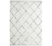 Tapis Berbère - THE DECO FACTORY - 190 x 290 cm - 100% coton - Ecru naturel - Rectangulaire