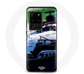 Coque pour Samsung Galaxy S20 Ultra Formule 1 Pierre Gasly Pilote F1 Blanc
