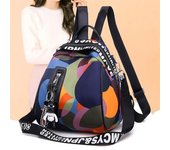 Nueva mochila multifunción impermeable Oxford para mujer, mochila antirrobo para niñas, mochila escolar para niñas 2022