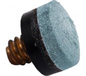Consejos para tacos de billar Carta Sport (Paquete de 25) 12mm gris/negro