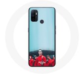 Coque Oppo A53 La casa de papel Berlin Rio et Tokyo Fond Bleu