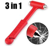 Martillo para romper ventanas de automóviles, autobuses, camiones, escape de emergencia, martillo de seguridad, rompevidrios, cortador de cinturón de seguridad, herramientas