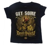 Five Finger Death Punch - Camiseta de algodón para niños/niños 11-12 negro