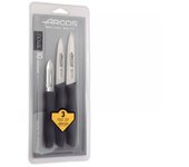 Conjunto 3 couteaux office negro - Arcos