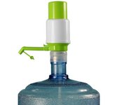 Bomba manual de agua, agua potable embotellada, prensa manual, dispensador de bomba de presión, dispositivo de presión de agua, productos para el hogar y la Oficina al aire libre verde