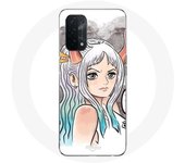 Coque Maniacase pour pour Oppo A74 5G Anime Yamato One Piece Affiche Teaser