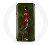Coque pour samsung galaxy S4 Pionus Perroquet Rouge