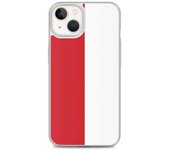 Coque iPhone - PIXELFORMA - Drapeau de Monaco - Sopa de silicona - Diseño fin et léger - iPhone 13