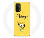 Coque pour Oppo A74 BTS Bangtan Garçons BT21 Chimmy Jimin Fond Jaune