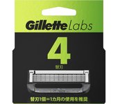 P&G Japan Gillette Labo exfoliating bar, 4 replacement blades Men's Replacement Blades Razors for Men Place the used blade in an empty blade case and
