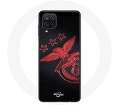 Coque maniacase pour samsung Galaxy A12 slb benfica fond noir