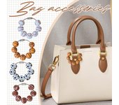 Colgante de bolsa de deporte, accesorios de cuentas de madera para bolsa, bolsa de playa, colgante creativo de bolsa de playa de béisbol, baloncesto y fútbol One Size