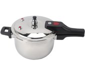 Olla a presión de acero inoxidable 304, olla para sopa de cocción rápida, cocina multifuncional de bajo consumo 2L 16cm
