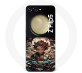Coque Samsung Galaxy Z Flip5 demon slayer Tanjiro anime manga