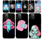Funda para teléfono con diseño de chica cósmica Okokume para iPhone 15, 14, 13, 12, 11 Pro Max, Mini X, 7, 8, funda blanda iPhoneX