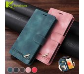 Funda con ranuras para tarjetas y billetera para OPPO Realme 10, 8, 9 Pro Plus, 9i, C12, C15, C20, C21Y, C25Y, C11 2021, Reno5 5G, Find X3 Lite Realme 10 marrón
