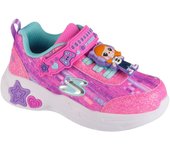 Skechers Zapatillas Snuggle Sneaks - Skech Squad, para niña, color rosa 23 color rosa