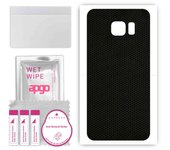 apgo Protective Skin Sticker for the back compatible with Samsung Galaxy S7 active, Wrap Film, Foil, Vinyl - Pattern Matrix