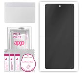 apgo Hydrogel Privacy Matte Screen Protector for Motorola Edge 30 Fusion, Anti Spy, Hydrogel Film, Flexible, Soft TPU with positioning layer easy inst