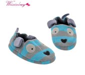Primavera otoño lindo niño niños niños niñas zapatos casa de estar zapatilla de algodón zapatos cálidos de dibujos animados M