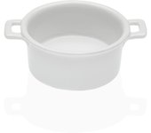 cazuelita redonda blanca