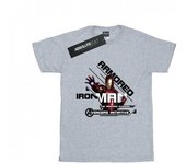 Marvel Boys Avengers Iron Man Armoured Avenger T-Shirt 12-13 blanco