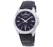 Casio Analog Black Dial MTP-1370L-1AVDF MTP-1370L-1AV Reloj Hombre negro