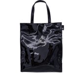 Bolso Tote A4 Vertical Tipo Frontal Piel Sintética 1057 01 [Rootote] LT.Arquatre.Classic-B Mujer Esmaltado-Negro