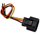 Zócalo de montaje de relé precableado - 3 polos