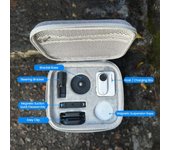 Estuche de transporte para Insta 360 GO 3S/GO 3, bolsa de almacenamiento, bolso de mano portátil, caja, maleta para Insta360 GO 3S, protege los accesorios de viaje. Small