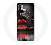 Coque pour Xiaomi Poco M3 Pro Formule 1 Sebastian Vettel Pilote automobile F1 Rouge