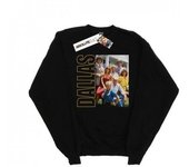 Dallas - Sudadera con foto familiar Ewing para hombre M blanco